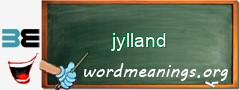 WordMeaning blackboard for jylland